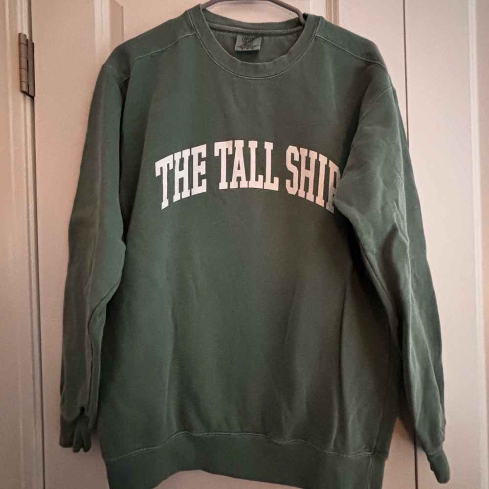 Comfort Colors Women's Crewneck Sweater - Forest Green